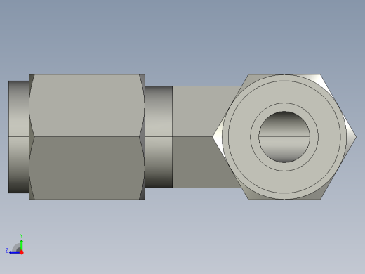 卡套式工业通用硬管接头6_ebu-s右视缩略图
