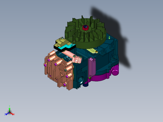 百力通先锋单缸发动机