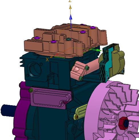 百力通先锋单缸发动机