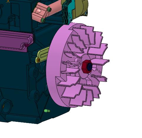 百力通先锋单缸发动机