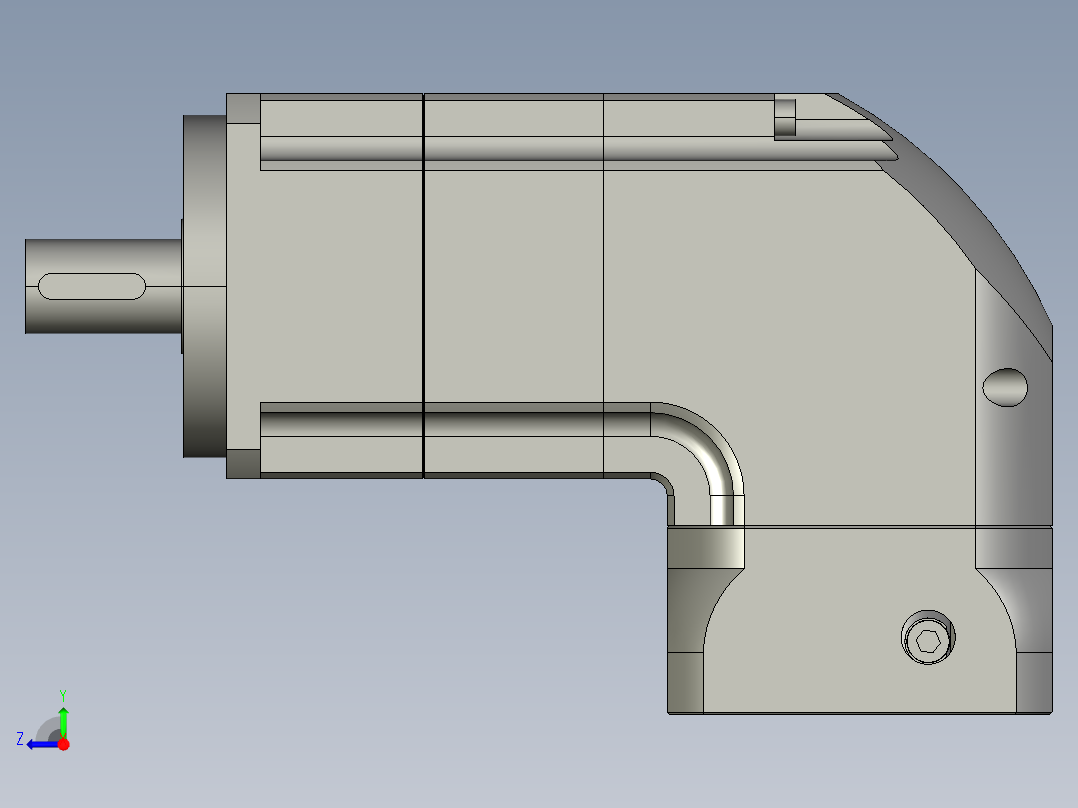 斜齿ZPGH090-L2 14-70-90-M6.STEP右视图