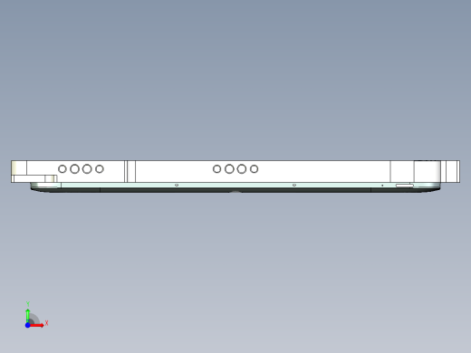 T100HA-A-CNC1笔记本CNC工装夹具三维模型-0716前视缩略图