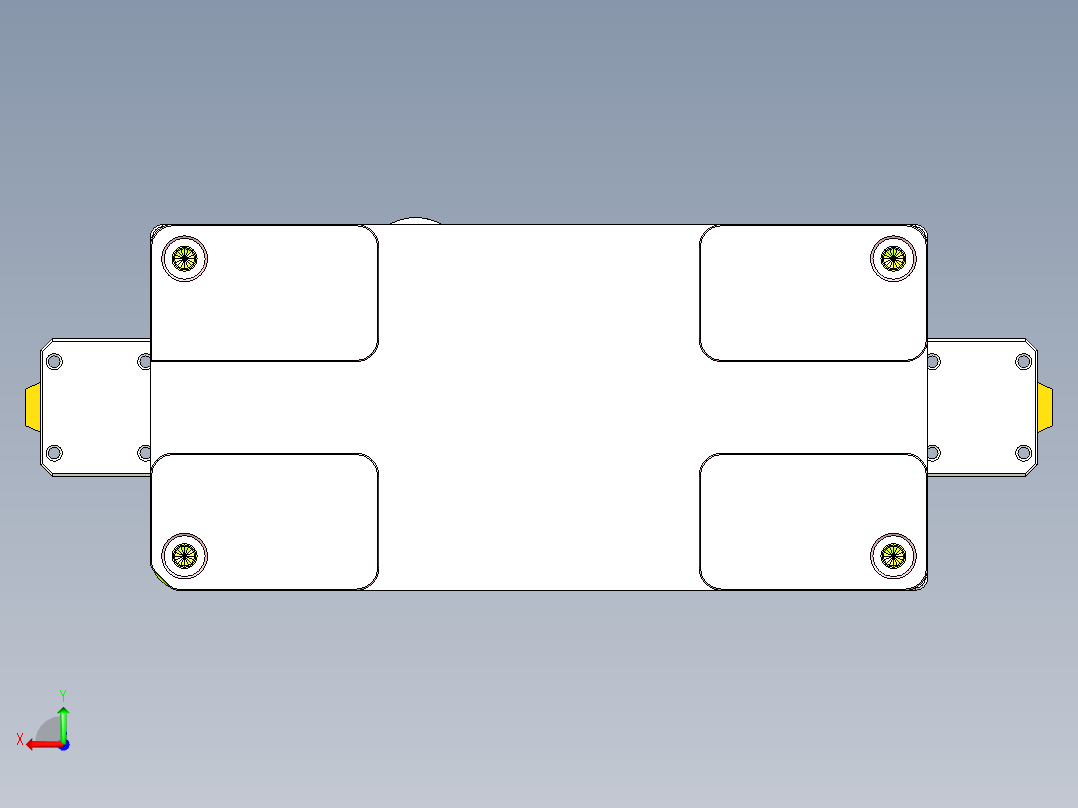 t100chi-笔记本CNC工装夹具三维模型CNC3后视图