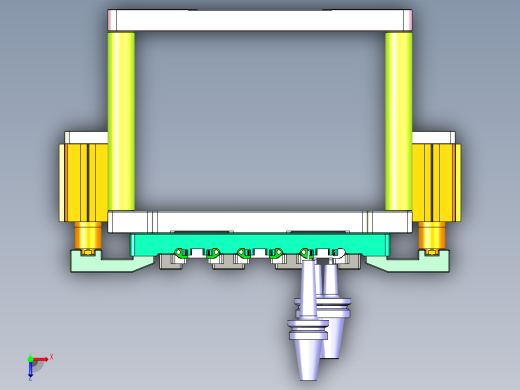 t100chi-笔记本CNC工装夹具三维模型CNC3俯视缩略图