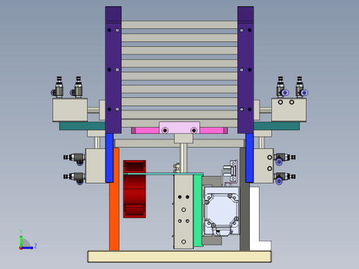 连接板组装设备creo5.0.zip左视缩略图