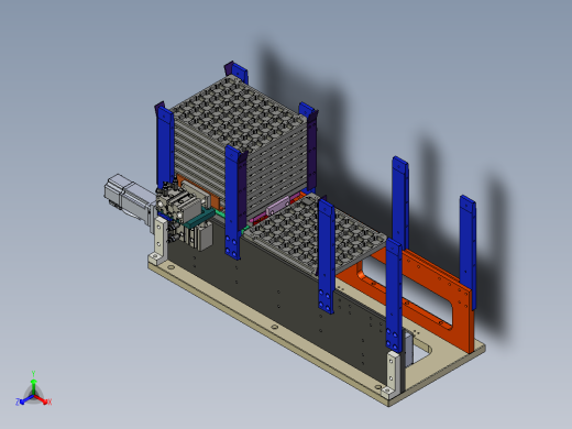 连接板组装设备creo5.0.zip正等轴测缩略图