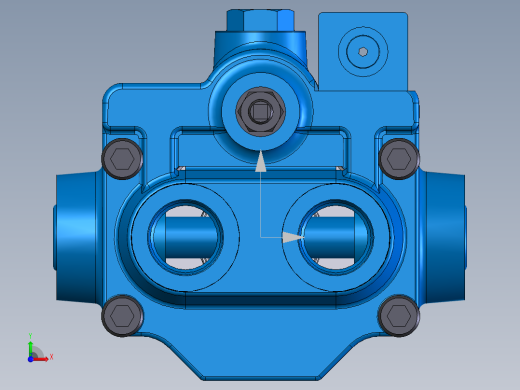 Continental Hydraulics-HPV-6B35-RF-O-1R-B液压元件前视缩略图