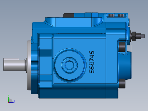 Continental Hydraulics-HPV-6B35-RF-O-1R-B液压元件左视缩略图