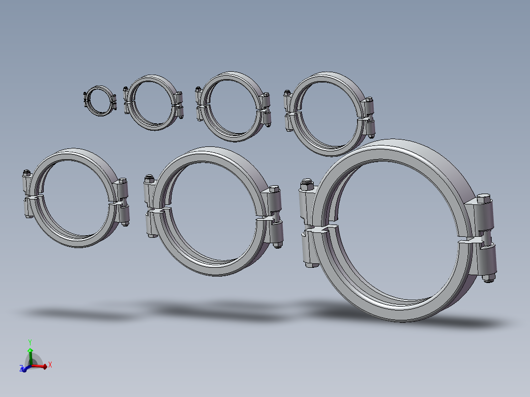 13MHP高压卡箍 共7种规格