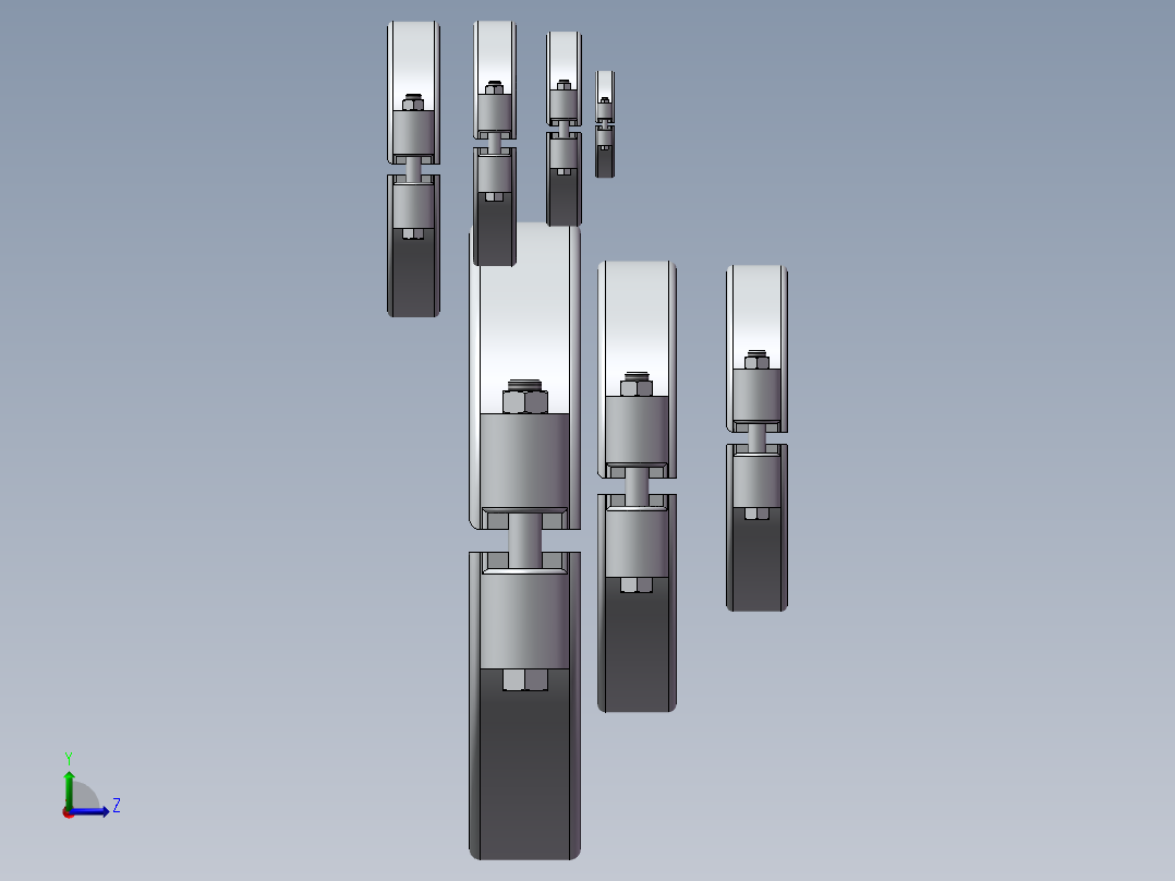 13MHP高压卡箍 共7种规格左视图