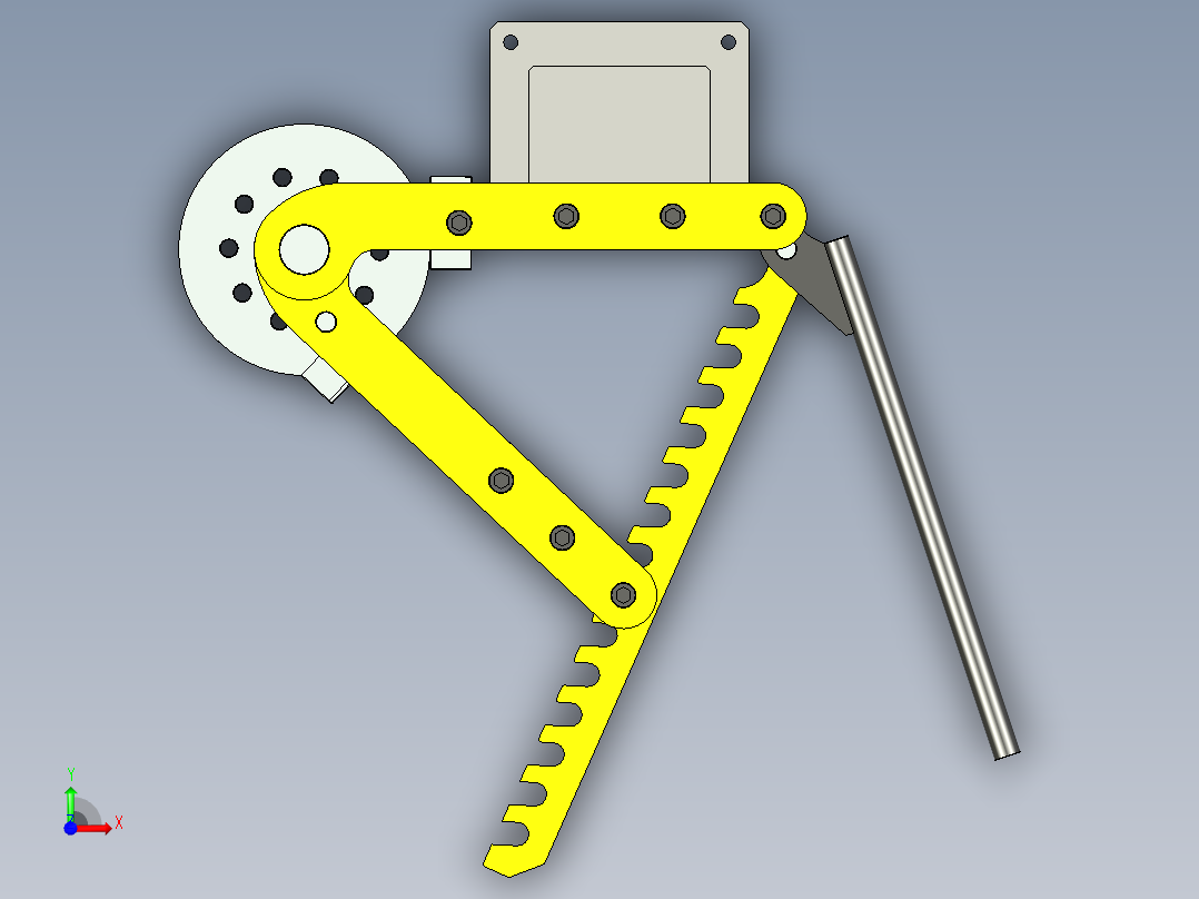 B2004080-管材弯曲机前视图