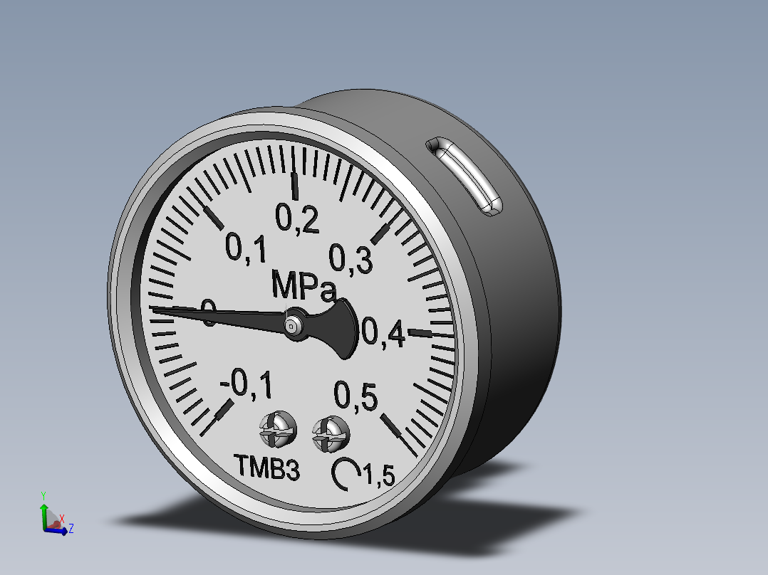 液压真空压力表TMV-3