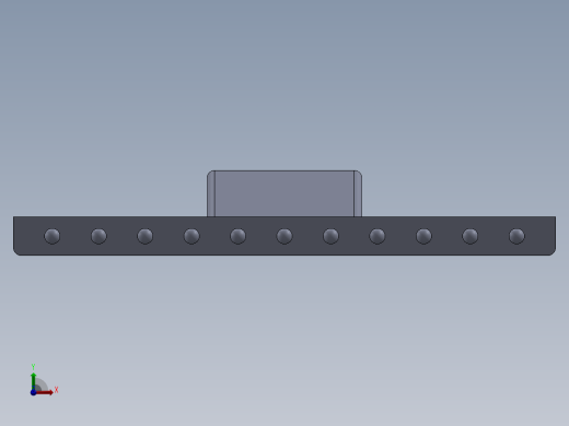 非洲发梳前视缩略图