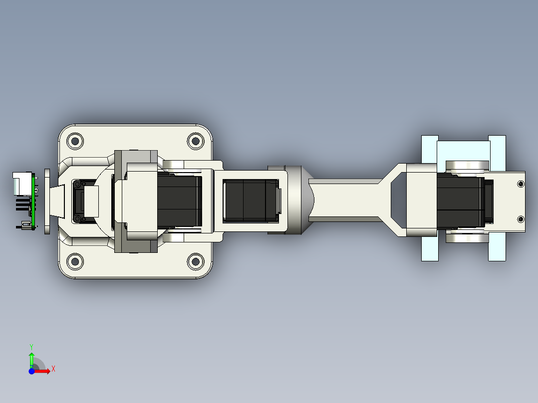 工业机械臂 1752722前视图