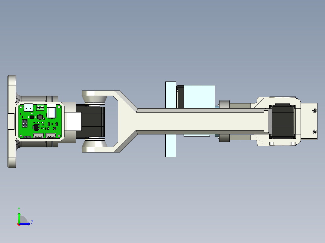工业机械臂 1752722左视图