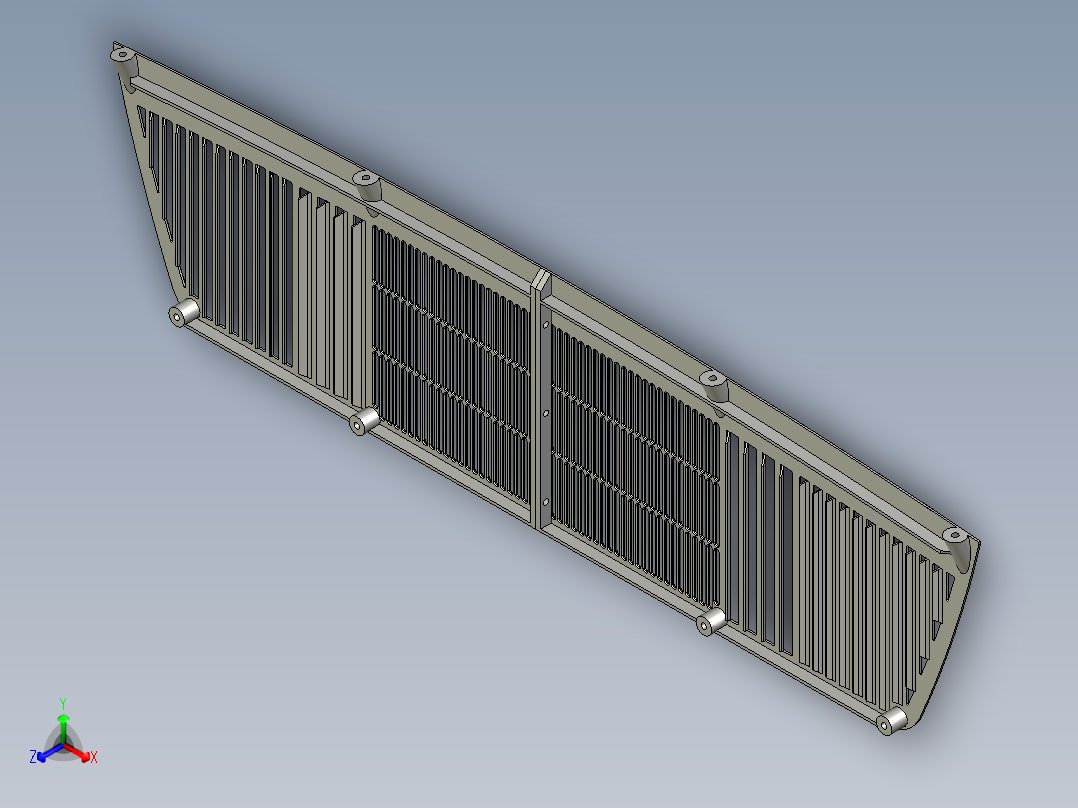 A0003115-GT40 防雾加热条正等轴测图