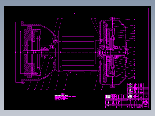 RL6100混合动力城市客车总布置设计