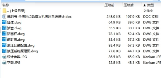 全液压齿轮淬火机液压系统设计含6张CAD图缩略图