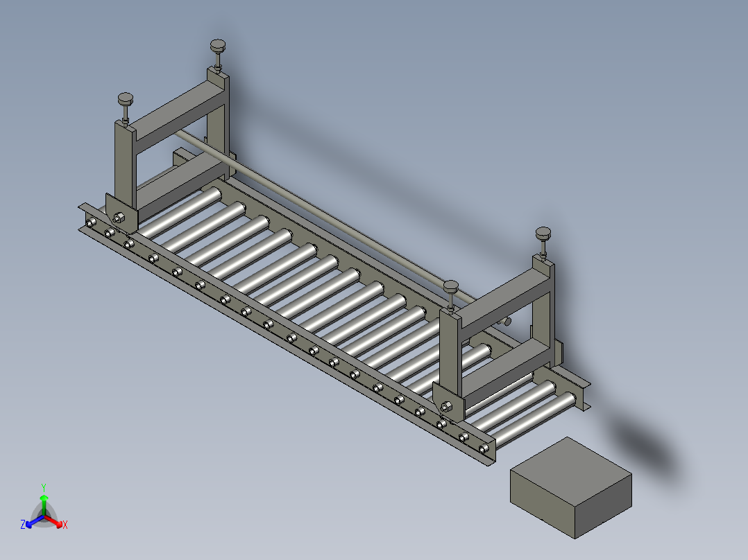 传送带正等轴测图