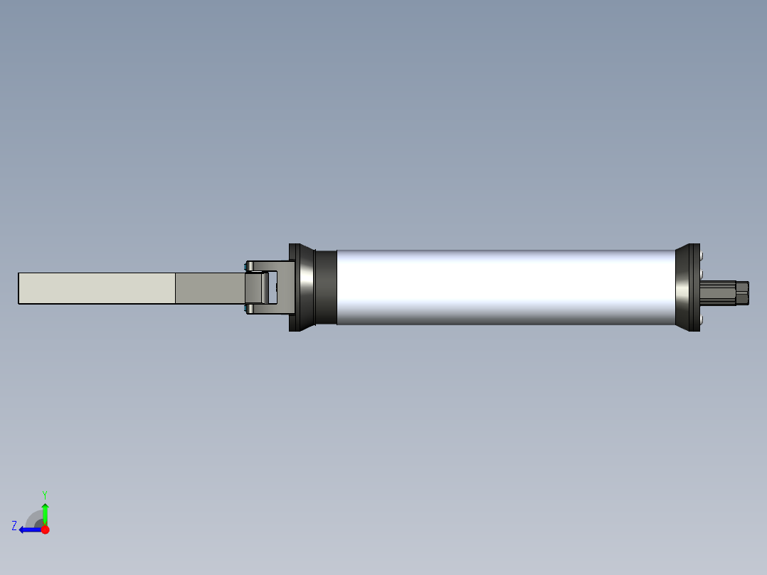 牛顿海底夹具尖端 Bluerov2 (1)右视图