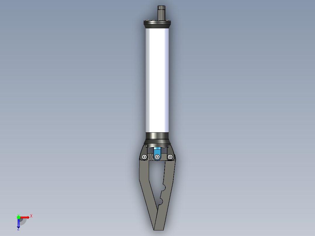 牛顿海底夹具尖端 Bluerov2 (1)俯视图