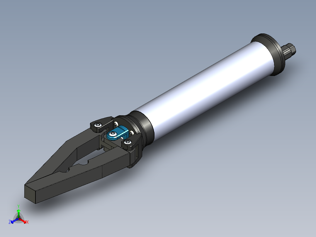 牛顿海底夹具尖端 Bluerov2 (1)正等轴测图