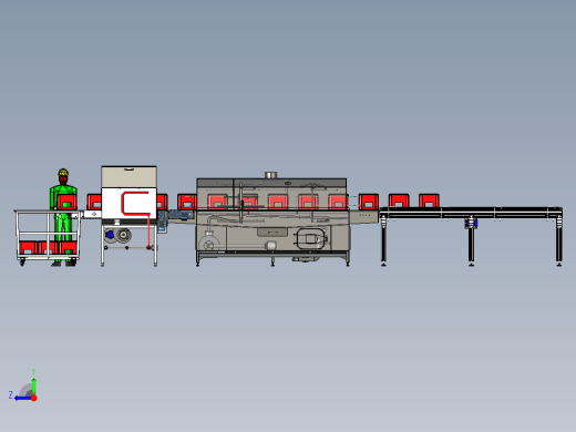 周转筐清洗机（洗箱机、洗筐机）右视缩略图