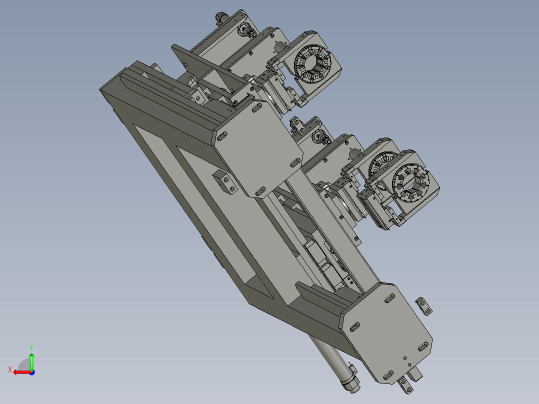 翻转移载后视图
