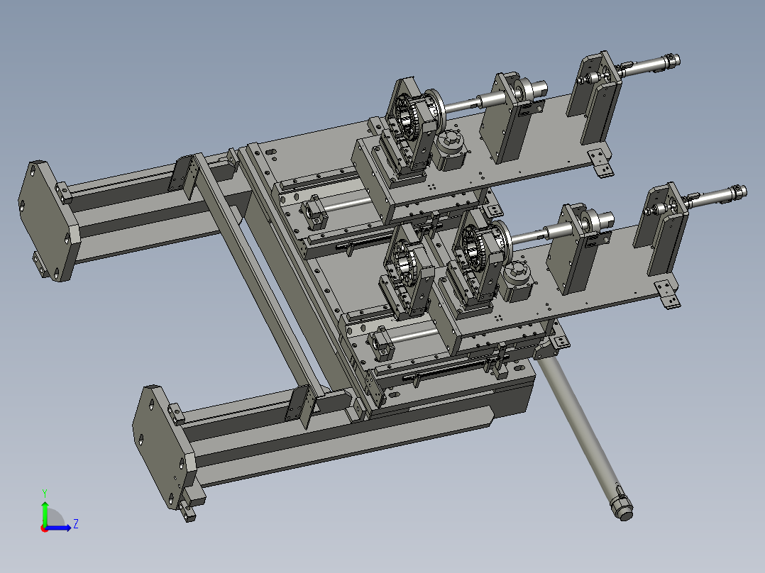 翻转移载左视图