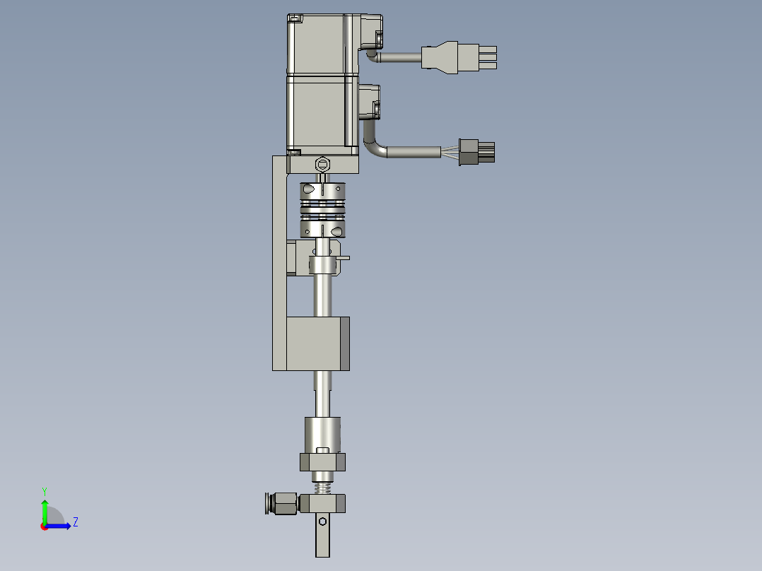 DFD-吸头组件-000左视图