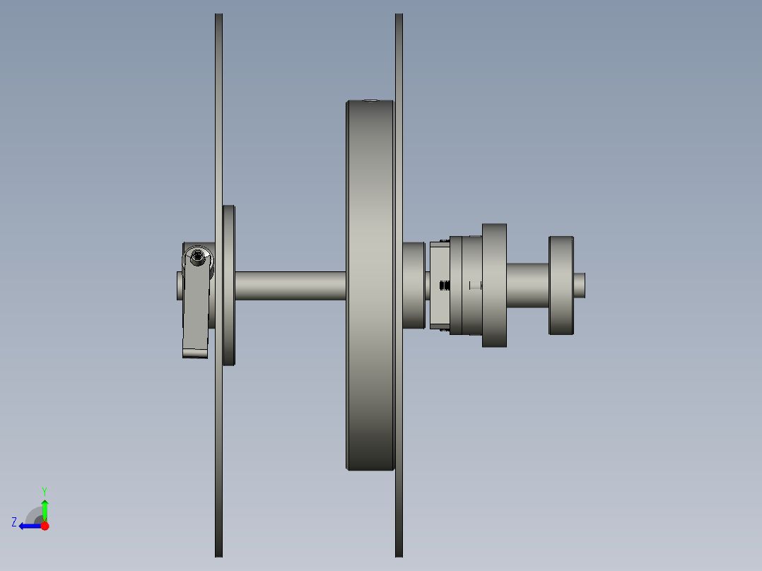 料帶支架組件A右视图