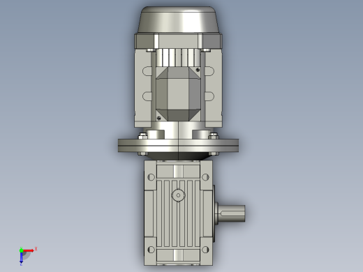 减速机RV75-E-80-055kW-FA2-DZ1俯视缩略图