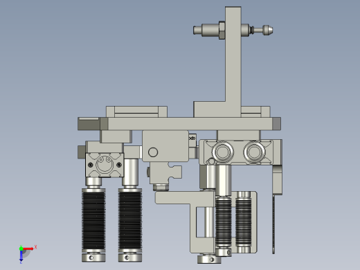 YWP200K4-20-05-00上夹胶组件俯视缩略图