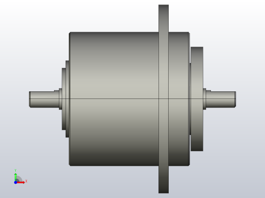 EPC-N突出轴型磁粉离合器[EPC-010N]前视缩略图