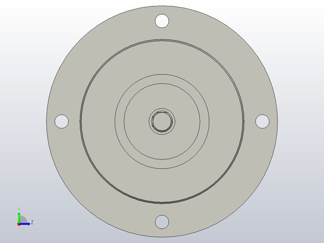 EPC-N突出轴型磁粉离合器[EPC-010N]左视图