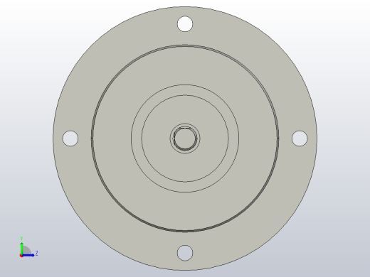 EPC-N突出轴型磁粉离合器[EPC-010N]左视缩略图