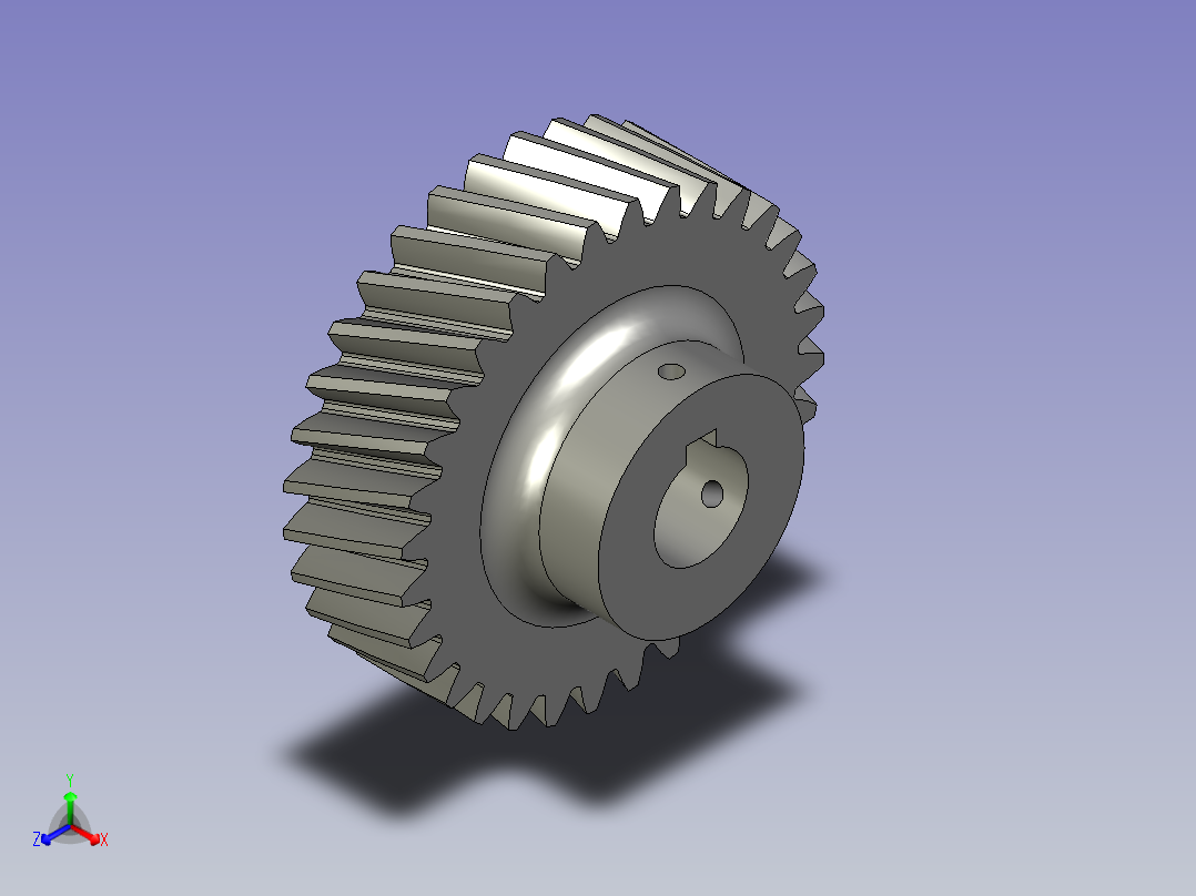 2017-GB-LHHelicalgear2M32T1953HA20PA20FW---32A75H50L160S2正等轴测图