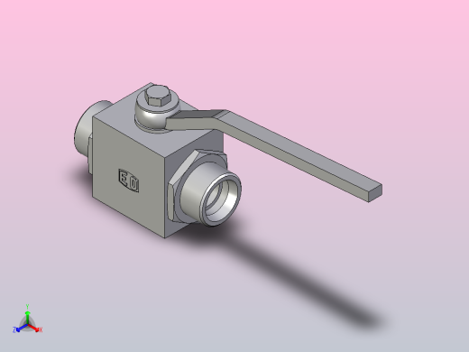 EO标准液压接头 2通不锈钢球阀KH25S71X