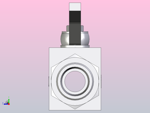 EO标准液压接头 2通不锈钢球阀KH25S71X右视缩略图