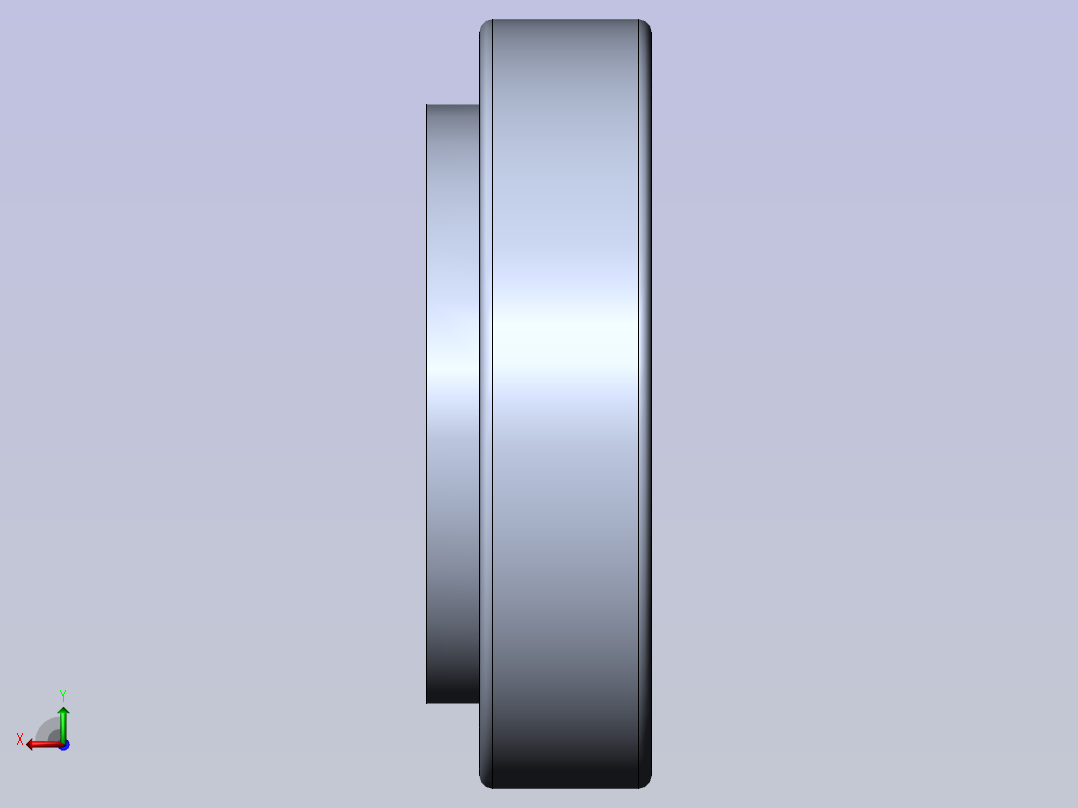 圆锥滚子轴承 [320／32]后视图