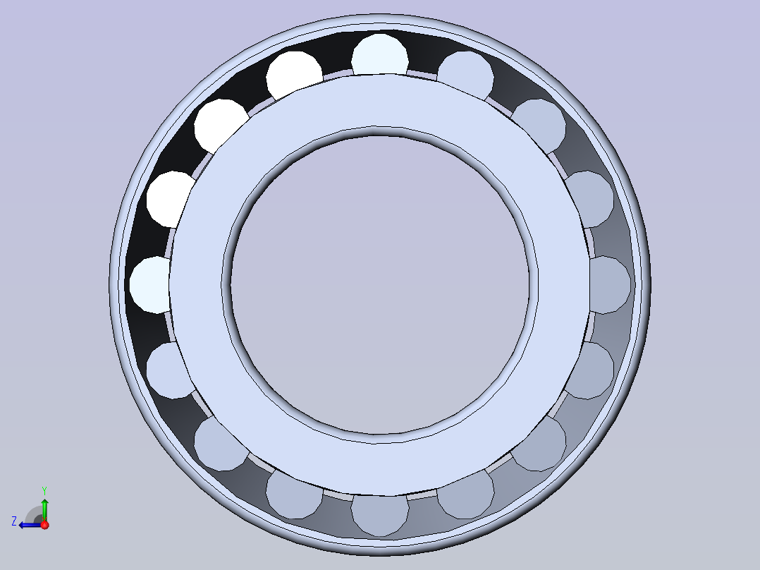 圆锥滚子轴承 [320／32]右视图