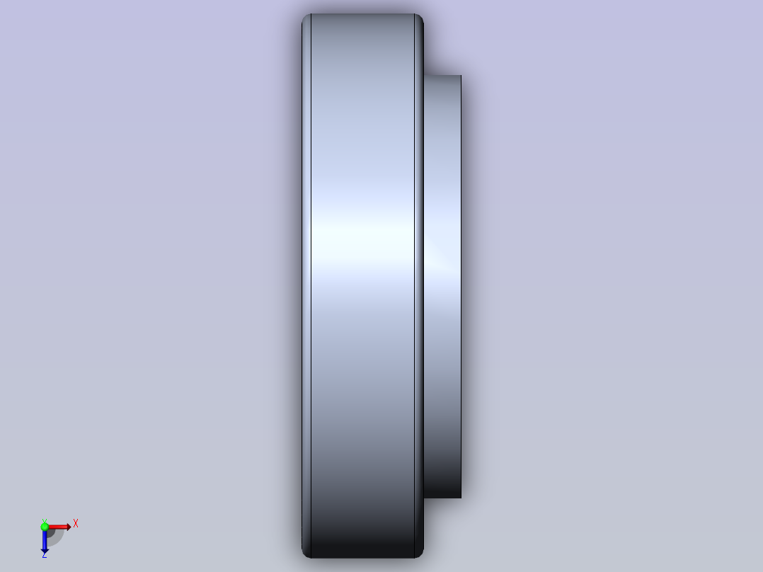 圆锥滚子轴承 [320／32]俯视图