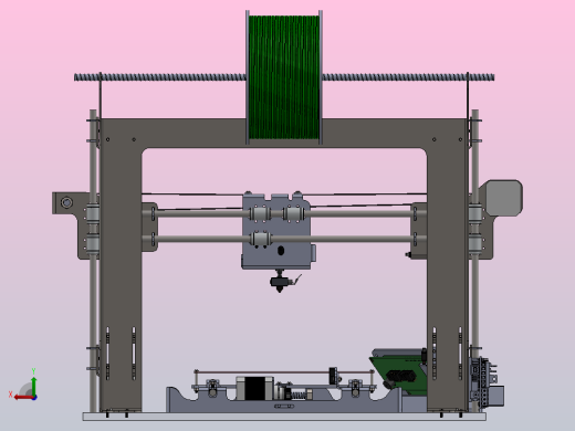 FRAX DESIGN 3D打印机后视缩略图