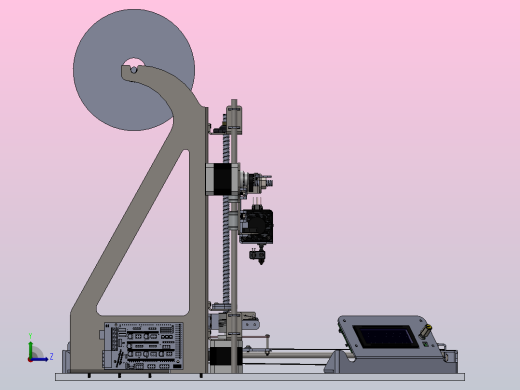 FRAX DESIGN 3D打印机左视缩略图