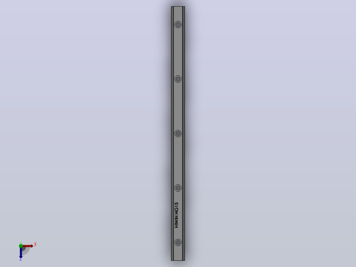 线轨HG15（HIWIN）俯视缩略图