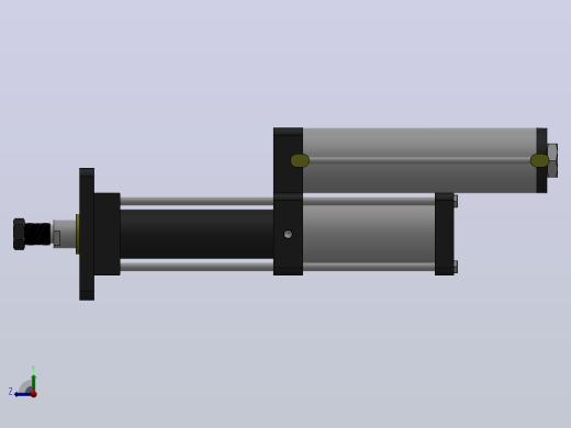 MPT-5T系列标准型[MPT-80-150-10-5T-M2-S1-0°]气压增压缸右视缩略图