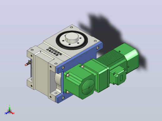 ER-RU140DF英锐凸轮分割器全套3D图档