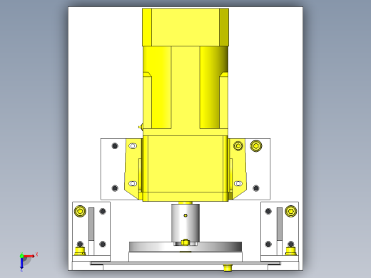 圆棒工件的切断俯视缩略图