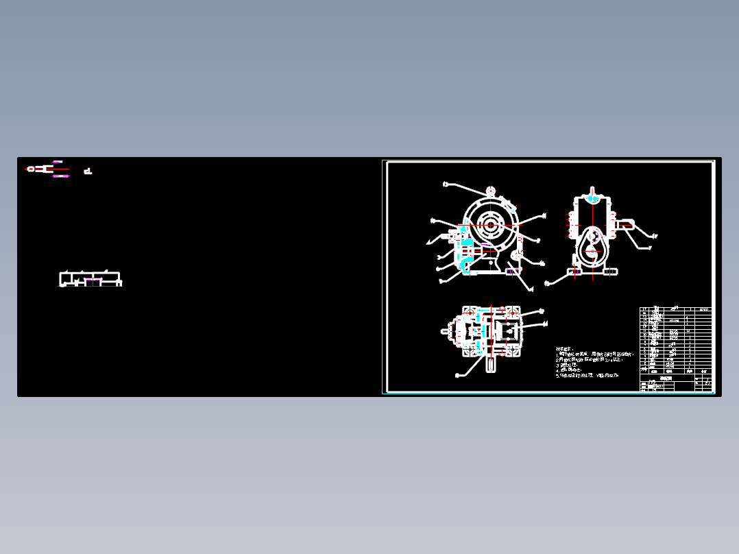 涡轮、蜗杆减速机（慢动卷扬机）