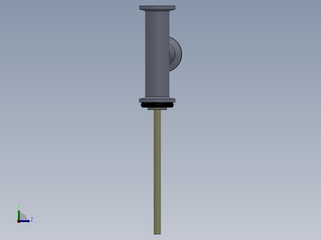 等离子反应器sw18可编辑左视图